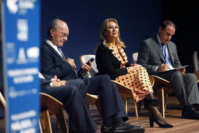 Archivo - La consejera de Economía, Hacienda y Fondos Europeos, Carolina España, inaugura Extenda Global 2022. Imagen de archivo.  