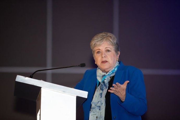 La secretaria de Relaciones Exteriores de México, Alicia Bárcena