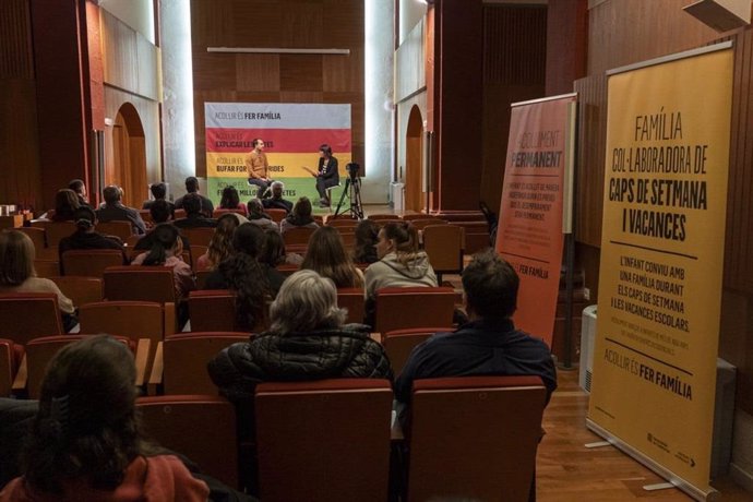 Acte a La Seu d'Urgell (Lleida) per presentar la campanya
