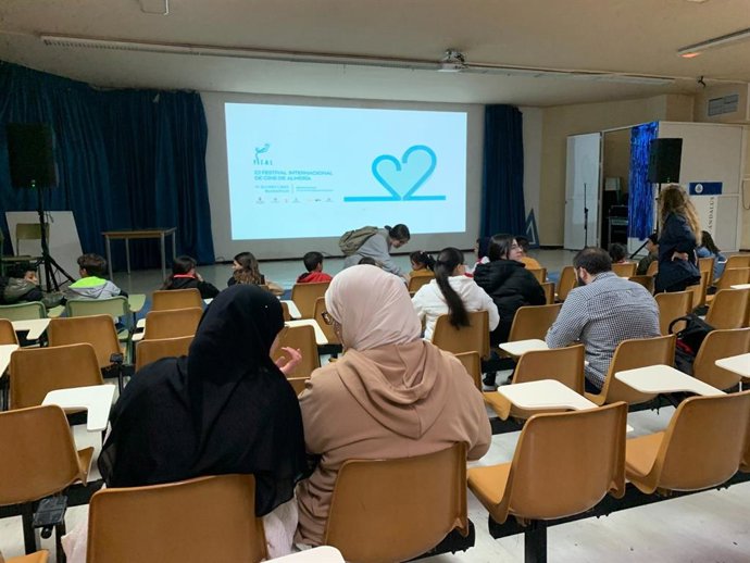 Proyección de la película '¡Salta!' en el marco de Fical