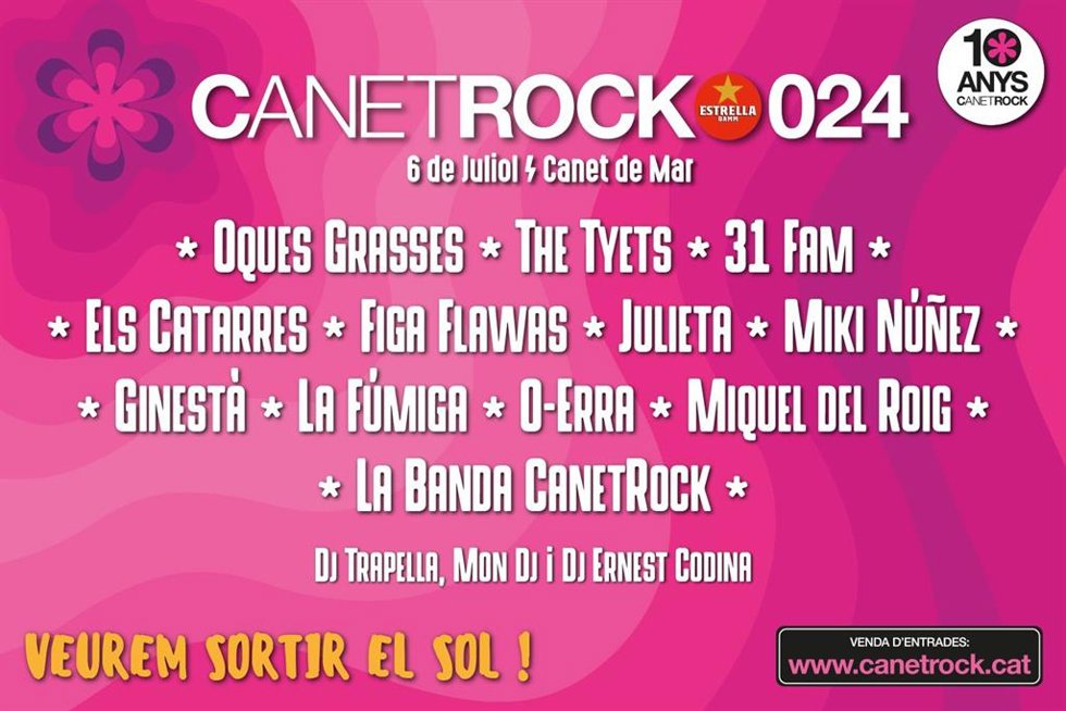 Cartel del festival de 2024