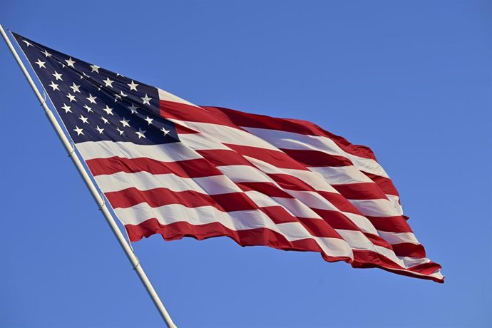 Archivo - Una bandera estadounidense (Archivo)