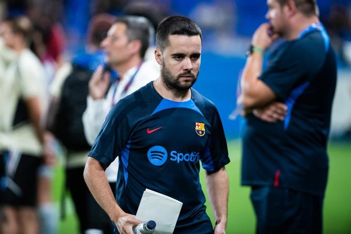 Archivo - Jonatan Giráldez, entrenador del Bara Femení.