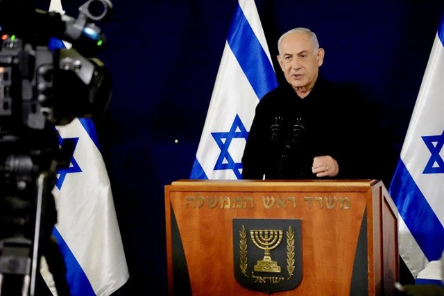 El primer ministro de Israel, Benjamin Netanyahu