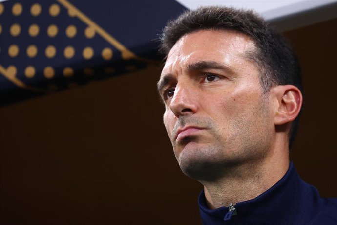 Archivo - Lionel Scaloni durante un partido de la selección argentina.