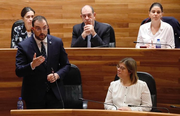 El presidente del Principado, Adrián Barbón