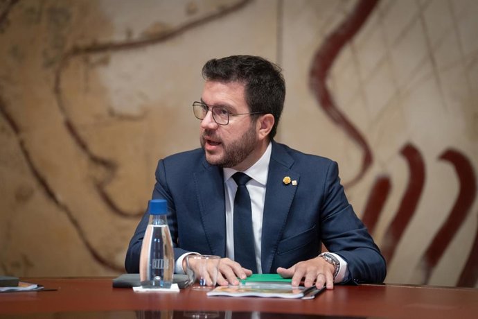 Archivo - El president de la Generalitat, Pere Aragons
