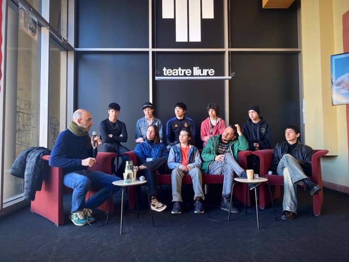 Presentación del montaje 'La posibilidad de la ternura', con dramaturgia y dirección de Marco Layera y Carolina de la Maza, de la compañía chilena Teatro La Re-Sentida, en el Teatre Lliure de Barcelona