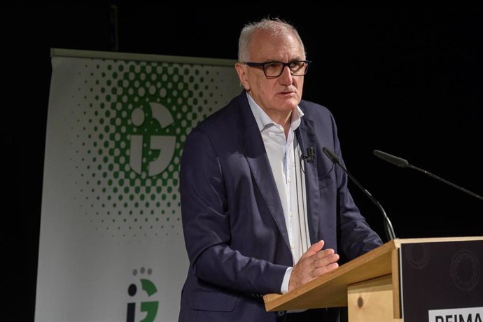 Archivo - El presidente de CAF, Andrés Arizkorreta, interviene durante la  inauguración de la jornada 'Reimagine The Future',  a 2 de diciembre de 2022, en San Sebastián