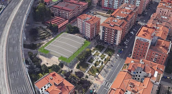 Imagen del proyecto de la futura Plaza Errekalde