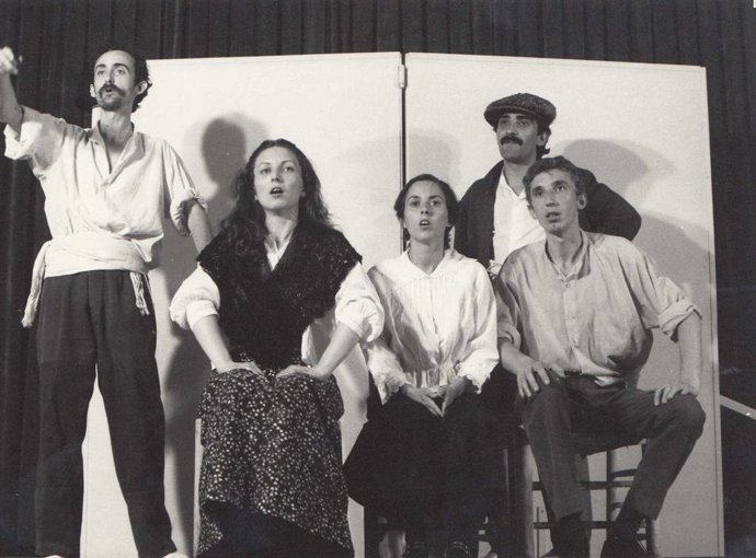 Imatge d'arxiu de 'Sang i ceba' de Pluja Teatre