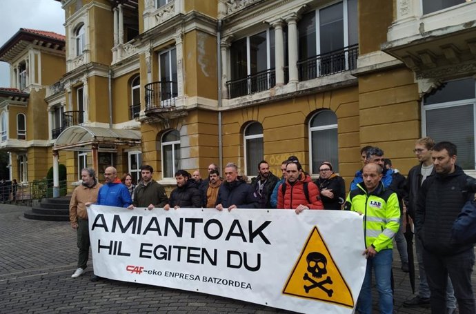 Comité de CAF exige a Osalan que "asuma su responsabilidad" ante el "procedimiento defectuoso" de desamiantado