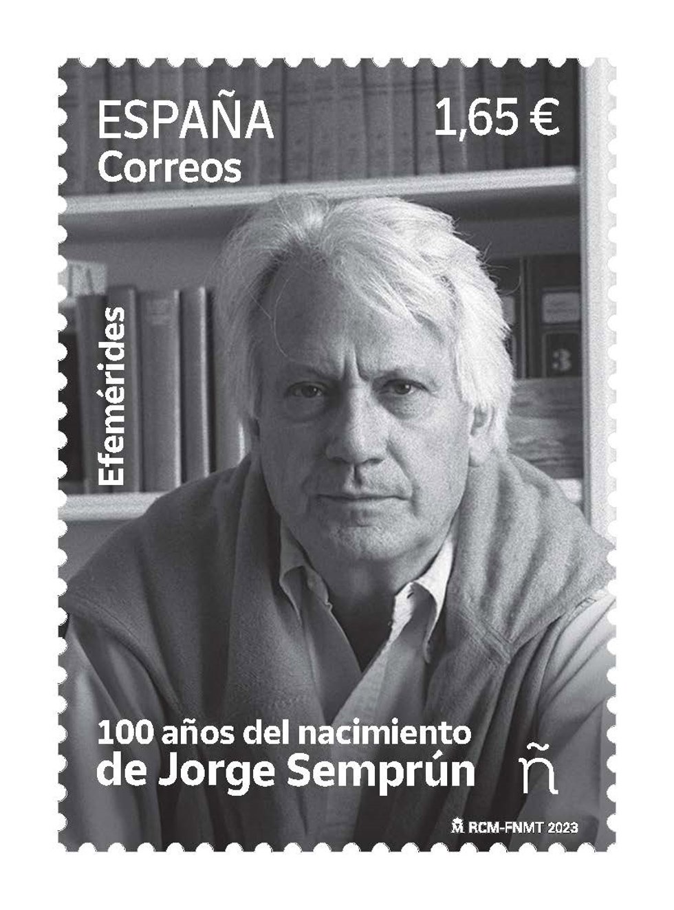 Con una tirada de 125.000 ejemplares, el sello forma parte de la serie 'Efemérides'.