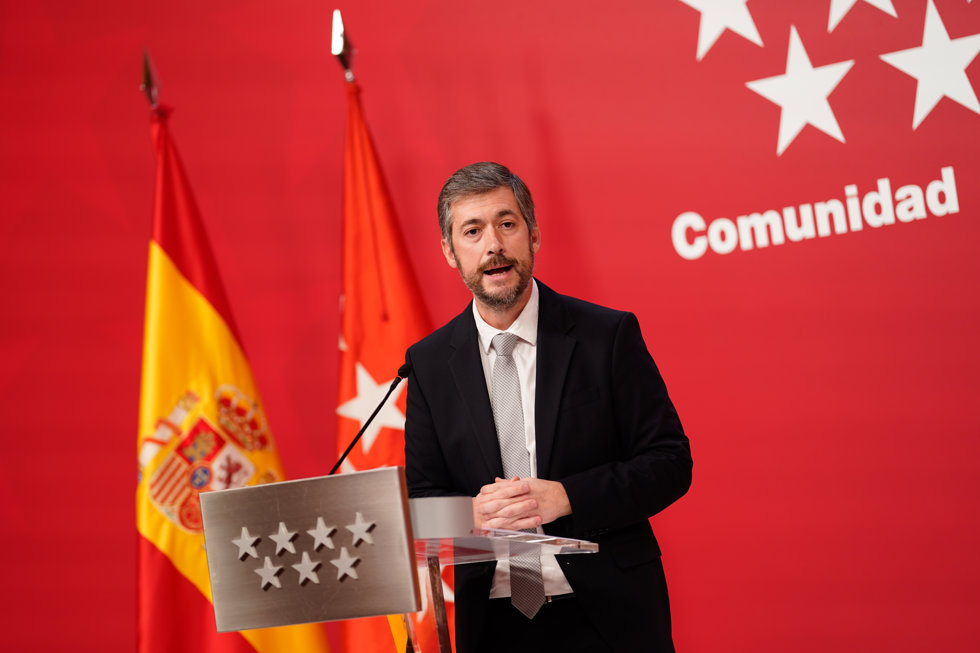 Miguel Ángel García, consejero de Presidencia, Justicia y Administración Local