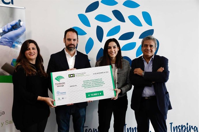 Entrega del III Premio Unicaja de Innovación en Biomedicina y Salud.