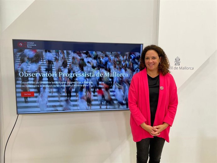 La portavoz del PSIB en el Consell de Mallorca, Catalina Cladera.