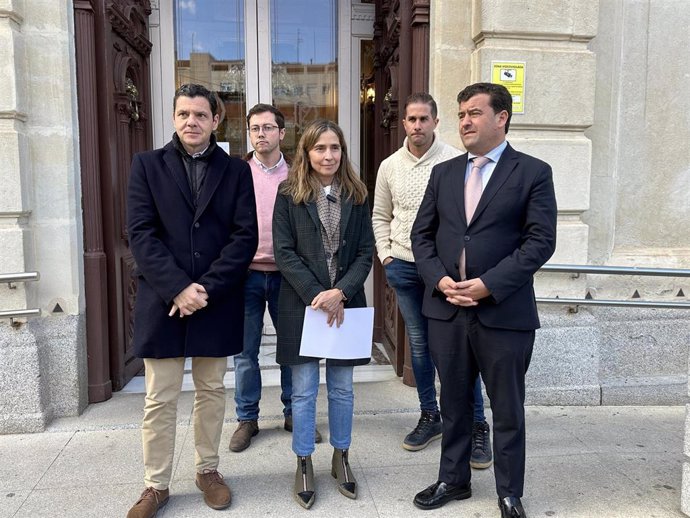 Distintos integrantes de Vox en la provincia de Ciudad Real