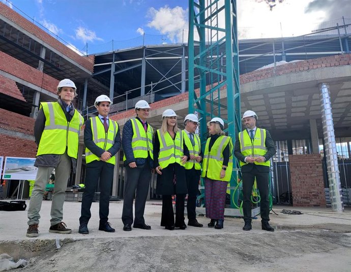Visita a las obras del Conservatorio Superior de Música.