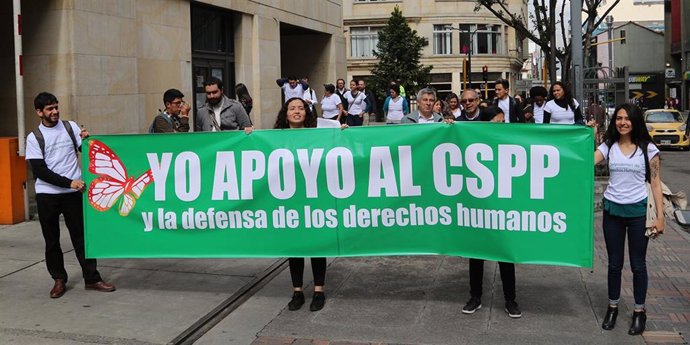 Archivo - Movilización de apoyo al CSPP