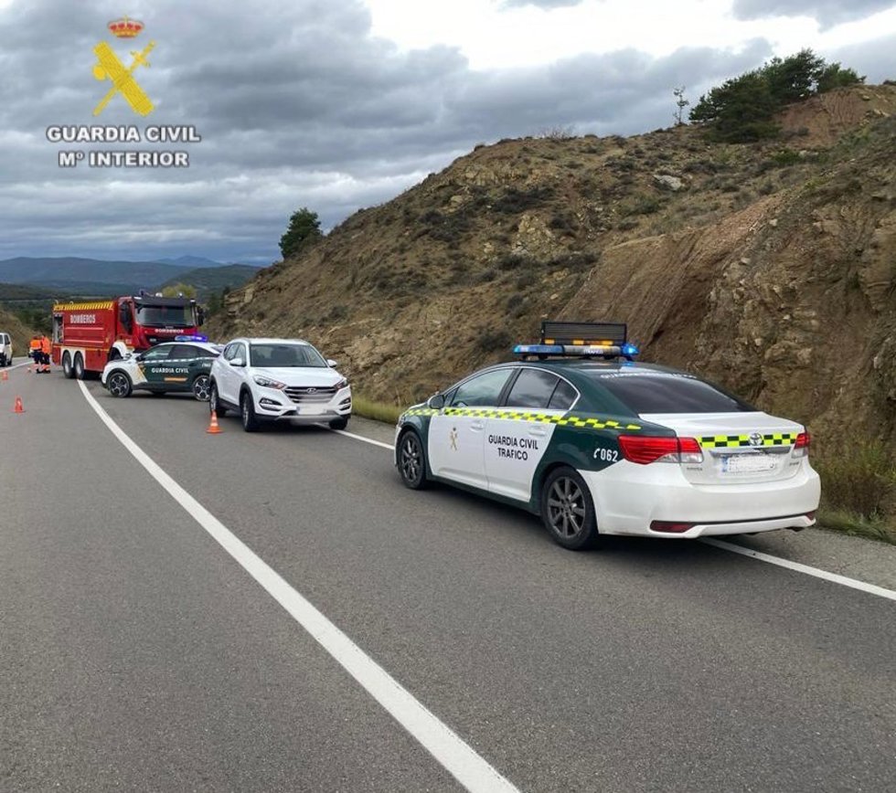 Accidente de tráfico.