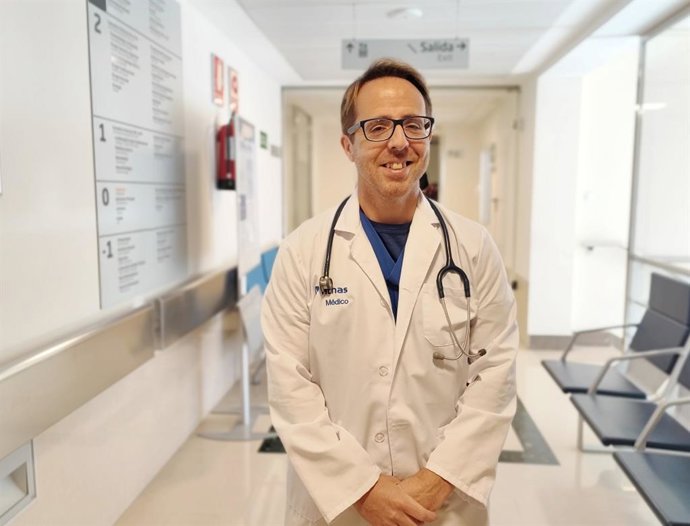 Enrique Sánchez, pediatra y neonatólogo del Hospital Vithas Málaga
