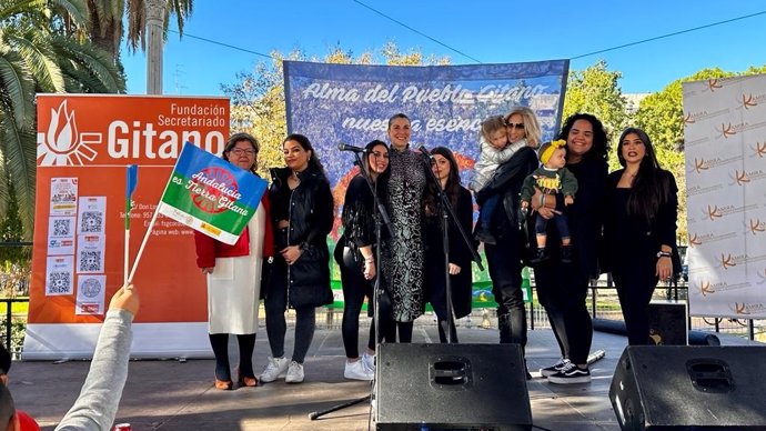 Celebración del Día del Pueblo Gitano Andaluz.