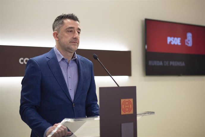El portavoz de Sanidad del PSOE en las Cortes de Aragón, Iván Carpi.