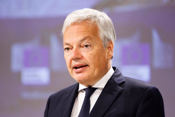 Archivo - Didier Reynders. 