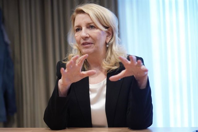 Archivo - La directora ejecutiva del Fondo de Naciones Unidas para la Infancia (UNICEF), Catherine Russell