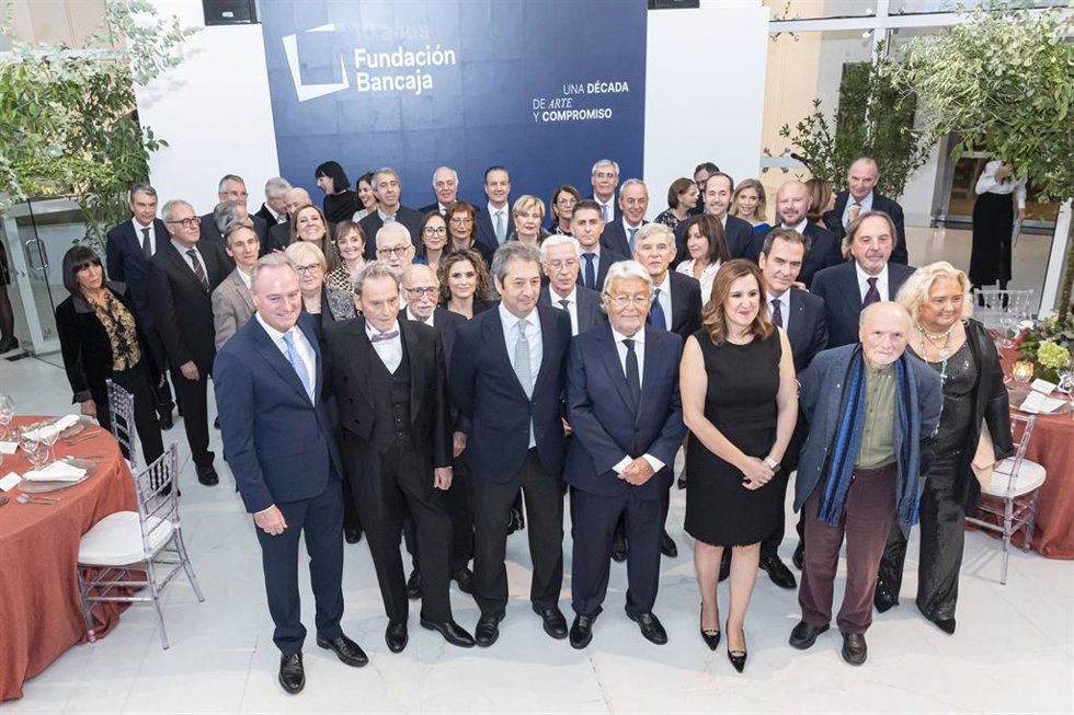 La Fundación Bancaja celebra diez años desde su refundación en 2013 como fundación privada e independiente