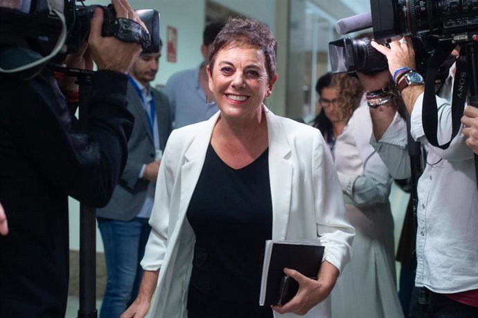 Archivo - La portavoz de EH Bildu en el Congreso de los Diputados, Mertxe Aizpurua.