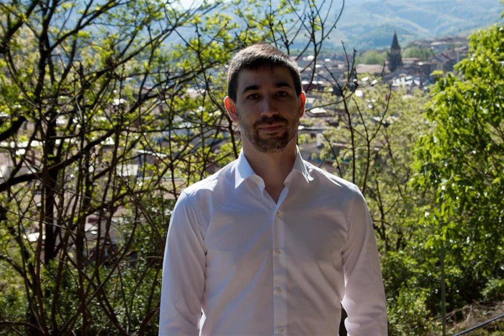 El director de Juventud de la Diputación de Gipuzkoa, Isaac Palencia