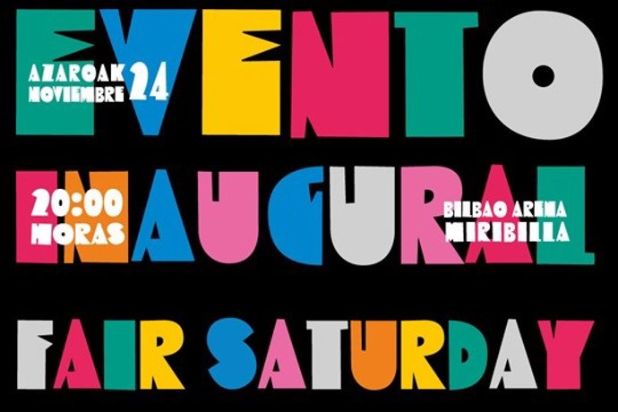 Folleto promocional del Fair Saturday 2023.