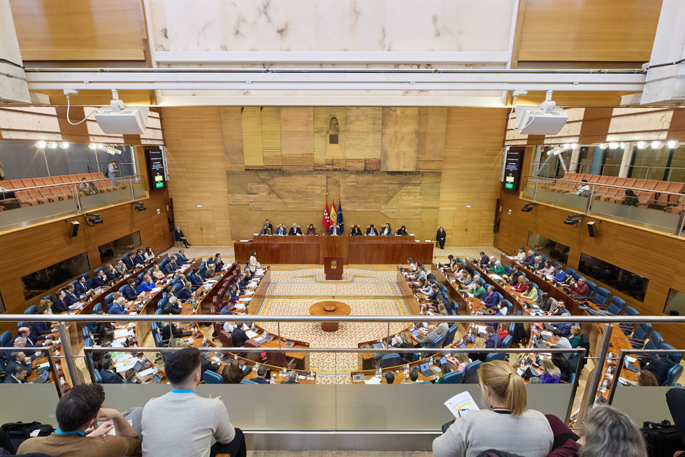 Pleno en la Asamblea de Madrid, a 23 de noviembre de 2023, en Madrid (España).
