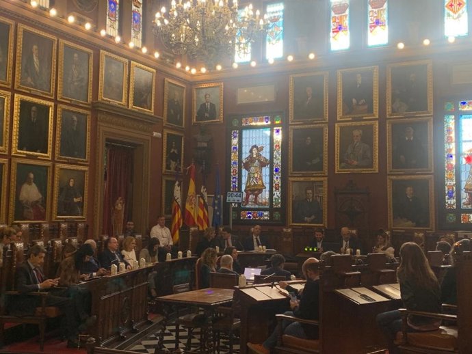 Pleno del Ayuntamiento de Palma