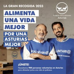 Cartel de 'La gran recogida 2023'