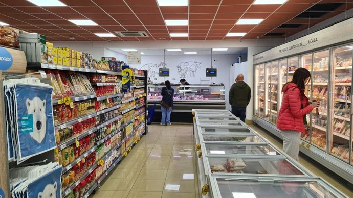 Un supermercat Caprabo