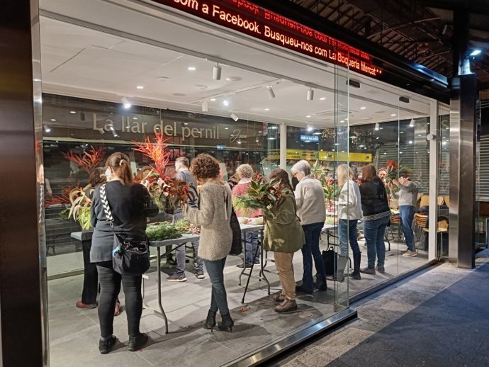 Los talleres de arte floral gratuitos de Amics de la Rambla de Barcelona empezarán el 4 de diciembre.