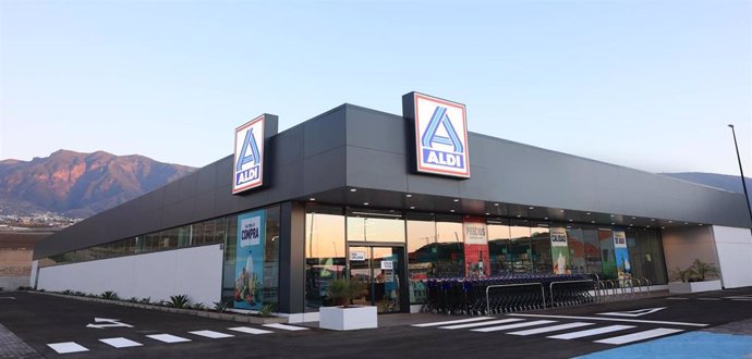 Supermercado de ALDI en Arafo (Tenerife)