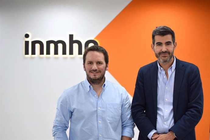 El consejero delegado de Portik Group, Jorge García, y el consejero delegado de Inmho en España, Antonio Baldellou.