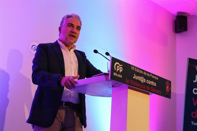 El coordinador general del PP, Elías Bendodo, en Torremolinos (Málaga).