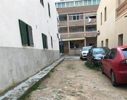 Vial perpendicular en la calle Sant Cristfol del Arenal