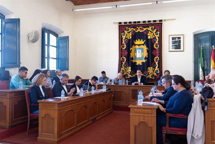 Pleno del Ayuntamiento de Níjar (Almería).