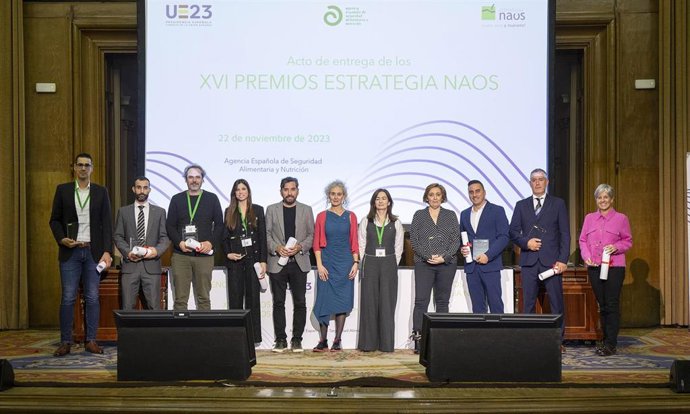 Entrega del Premio NAOS a la promoción de la actividad física en el ámbito escolar