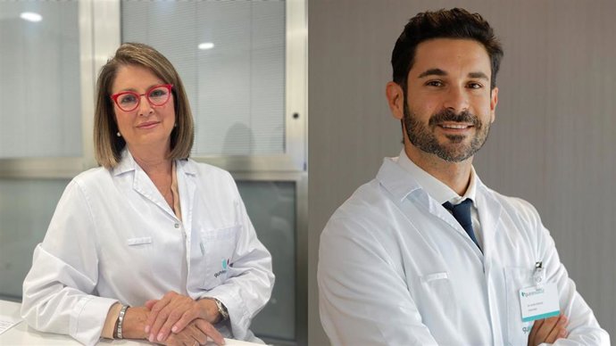 Los endocrinos Margarita Rivas y Alberto Aliaga.