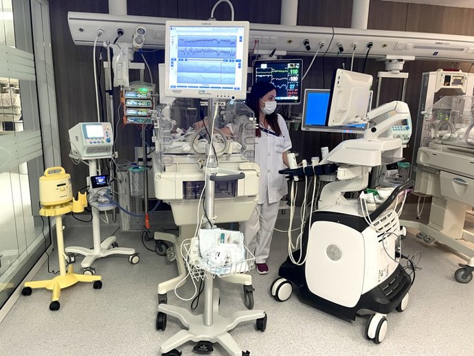Unidad de Neonatología en el hospital de Basurto (Bilbao)