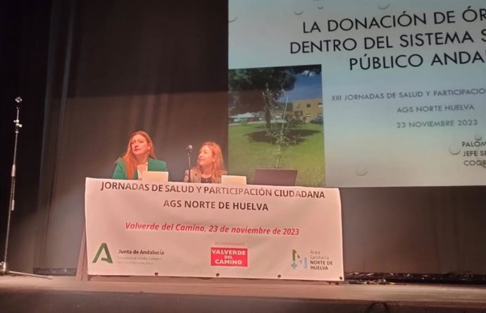 Imagen de las Jornadas de Salud y Participación Ciudadana del Área de Gestión Sanitaria Norte de Huelva.