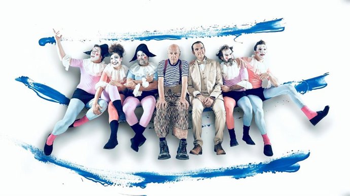 La compañía de circo Rhum&Cía lleva a escena 'Picasso (rey, monstruo y payaso)'.