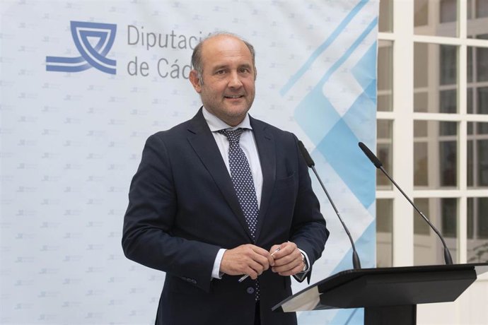 Juancho Ortiz, vicepresidente primero de la Diputación.