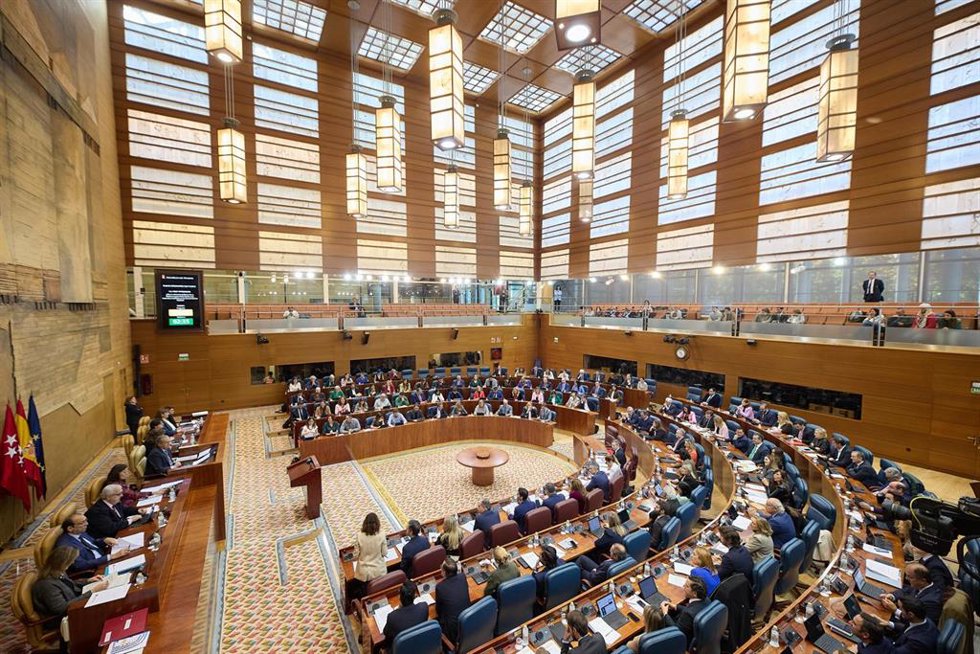 Pleno en la Asamblea de Madrid, a 23 de noviembre de 2023, en Madrid (España). 